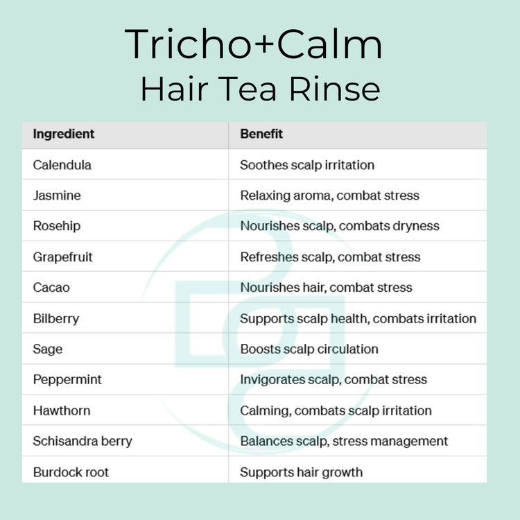 Tricho+Calm™ Tea Rinse - Dry Scalp Treatment