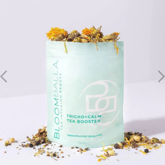 soothing hair tea rinse treatment for dry irritated scalp